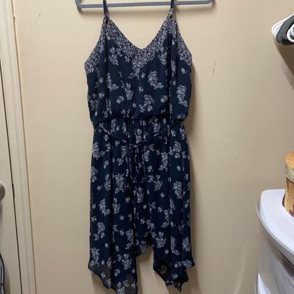 Xhilaration Dresses & Skirts - Xhilaration blue floral dress size large